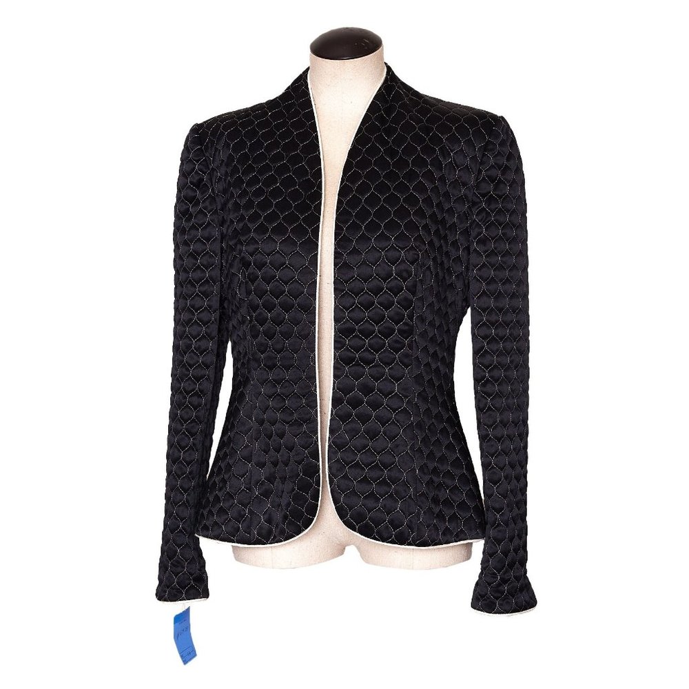 Lilli Ann Vintage Jacket, M, Quilted Jacket, Smoking Jacket, Vintage